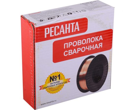Проволока сварочная СВ-08Г2С (5 кг; 0.8 мм; D=200) Ресанта 71/6/53 – изображение 7