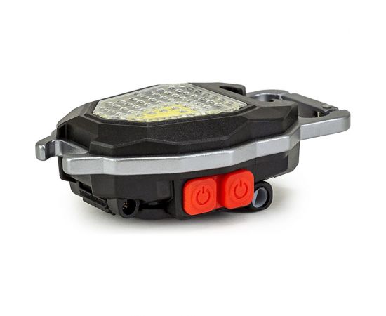 Фонарь-мультитул ЯРКИЙ ЛУЧ KM-154 Муравей COB-брелок max560лм+red свисток/прикур-ль, акк.500mAh 4606400106722 – изображение 8