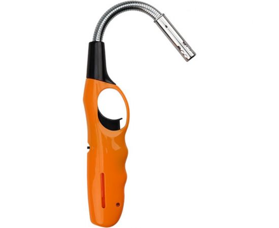 Бытовая газовая пьезозажигалка СОКОЛ СК-302W оранжевая, с гибким стержнем 61-0963 – изображение 9