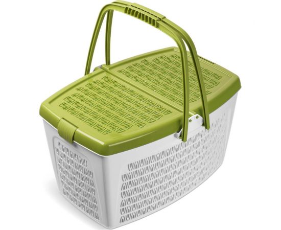 Корзина для пикника Martika Конти 23 л, с крышкой С731 