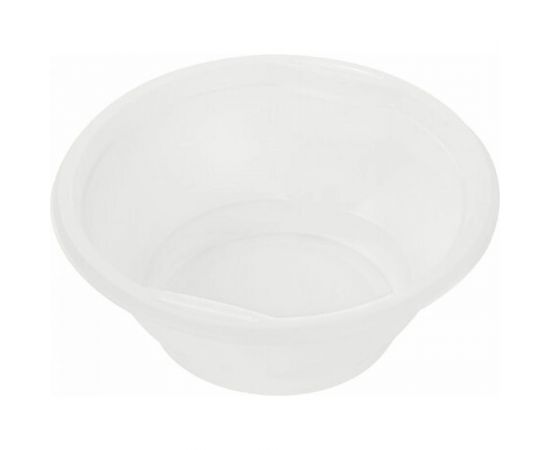 Одноразовые суповые тарелки ЛАЙМА СТАНДАРТ 50шт, 0.6л, белые, ПП, холодное/горячее 606710 