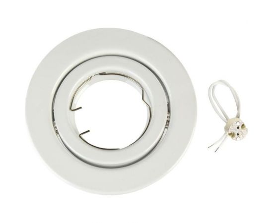 Встраиваемый светильник POWERLIGHT MR16x50W пакет белый MR16В MR16B-WH 