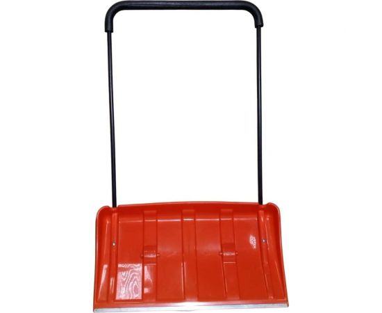 Скрепер LWI пластиковый морозостойкий на колесах, оранжевый, с мягкой утепляющей ручкой №5 800x450мм LWI-Cк5 