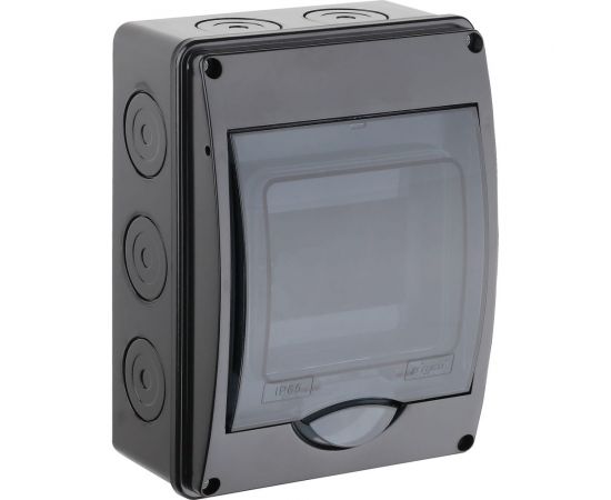 Щиток для открытой проводки Рувинил Тусо Тусо на 5 модулей с вертикальной дверцей 200x150x98 мм 69005Ч 