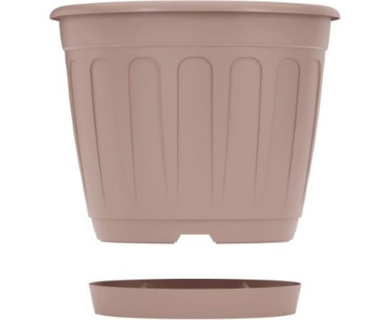 Цветочный горшок ЗПИ Альтернатива Дионис 3,6л бежевый М8524 – изображение 2