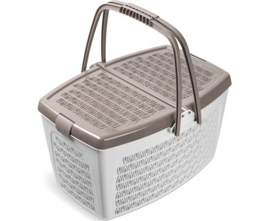 Корзина для пикника Martika Конти 23 л, с крышкой С731 – изображение 2