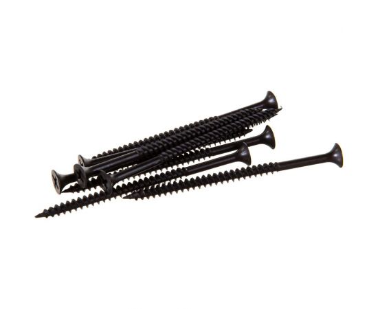 Саморез Качественный КРЕПЕЖ 4.2x70 мм, потай, частая резьба, оксид, 90 шт 0200407 КЧ – изображение 2