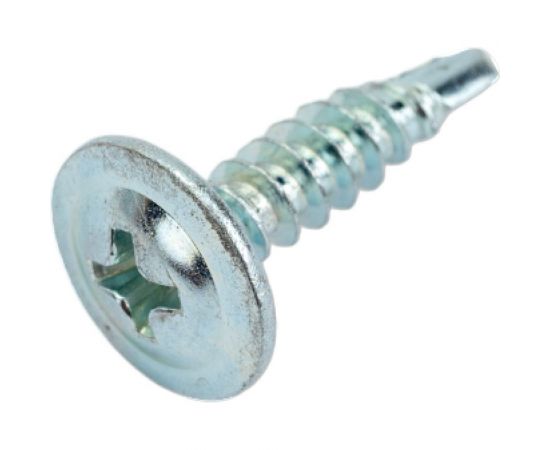 Саморез с прессшайбой Качественный крепеж 4,2х16 сверло 1300 шт 1000343 КЧ – изображение 2