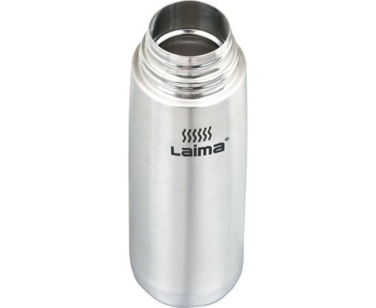 Классический термос с узким горлом ЛАЙМА 0.5 л, нержавеющая сталь 601412 – изображение 2