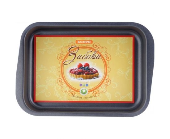 Противень SCOVO 310x220x65 мм RZ-056 – изображение 2