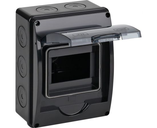 Щиток для открытой проводки Рувинил Тусо Тусо на 5 модулей с вертикальной дверцей 200x150x98 мм 69005Ч – изображение 2