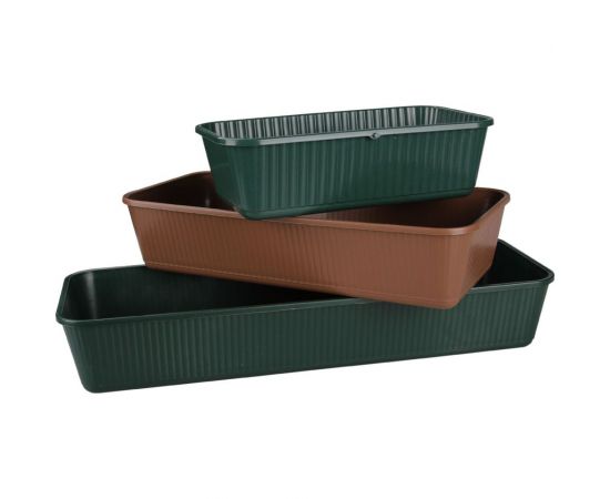 Ящик для рассады ЗПИ «Альтернатива» Эконом 410x185x90 мм М6659 – изображение 2