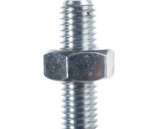 Болт с ш/г полная резьба Качественный КРЕПЕЖ набор DIN 933 10х80 8 шт 0301071 КЧ – изображение 2