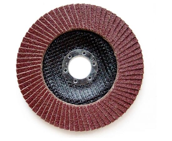 Круг лепестковый торцевой АО (КЛТ-1, 125x22.2 мм, P40) ПрофТим 4673729989022 – изображение 2