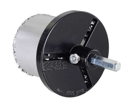 Набор коронок алмазных по керамической плитке 33-53-67-73 мм Вихрь 73/10/9/4 – изображение 2