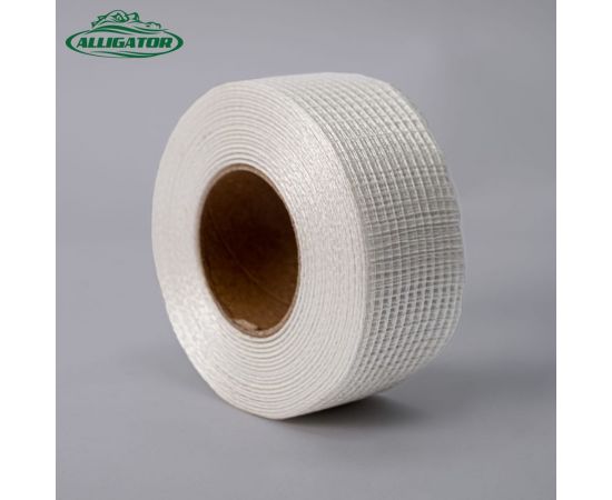 Строительная армирующая самоклеящаяся серпянка для швов гипсокартона GAVIAL ГОСТ 50 мм, 90 м 00002019 – изображение 2