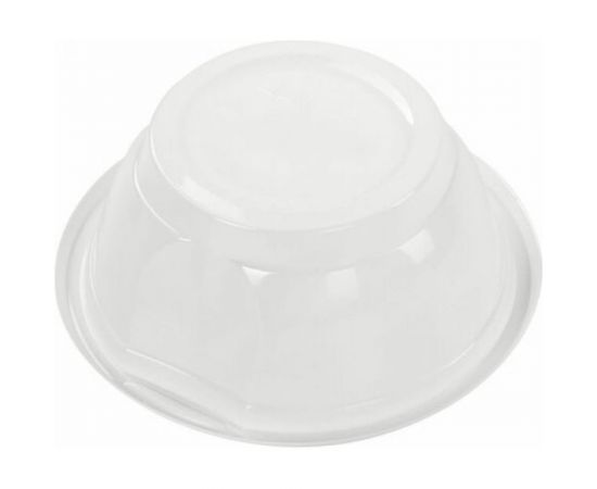 Одноразовые суповые тарелки ЛАЙМА СТАНДАРТ 50шт, 0.6л, белые, ПП, холодное/горячее 606710 – изображение 3