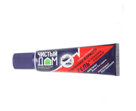 Гель от тараканов Чистый дом Усиленная формула 50 г 4601826019557 – изображение 3