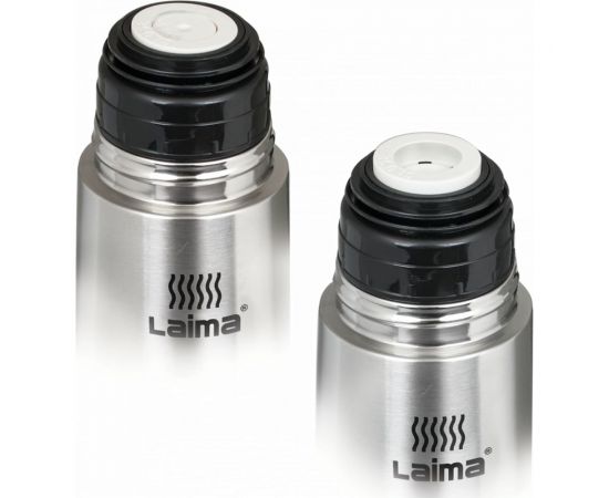 Классический термос с узким горлом ЛАЙМА 0.5 л, нержавеющая сталь 601412 – изображение 3