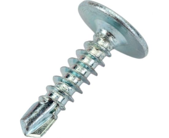 Саморез с прессшайбой Качественный крепеж 4,2х16 сверло 1300 шт 1000343 КЧ – изображение 3