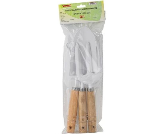Набор садового инструмента WMC TOOLS вилка, совок, рыхлитель WMC-BT613 – изображение 3