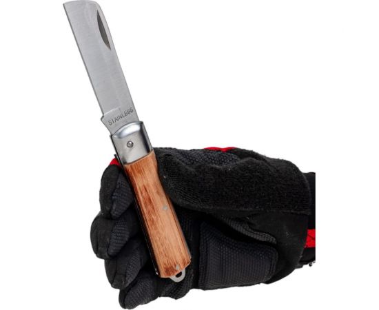 Складной нож ОНЛАЙТ OHT-Nm03-195 вогнутое лезвие 82960 – изображение 4