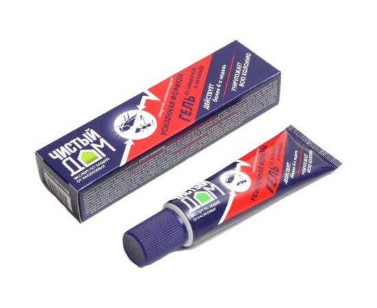 Гель от тараканов Чистый дом Усиленная формула 50 г 4601826019557 – изображение 4