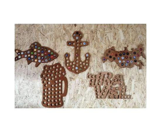 Копилка для пивных крышек PREZENT travel, 28x42x0,6 см КОП-001 – изображение 4