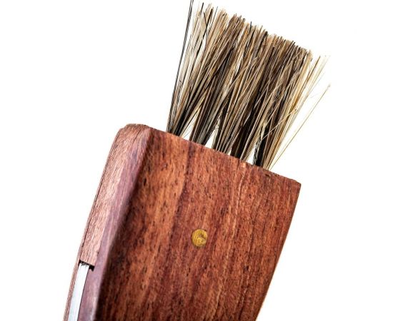 Нож грибника МУЛЬТИДОМ со щеточкой, деревянная ручка AN84-127 – изображение 5