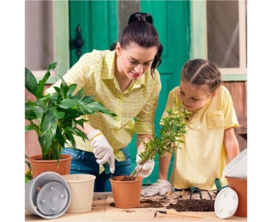 Цветочный горшок ЗПИ Альтернатива Дионис 2,6л коричневый М8246 – изображение 6