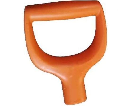 Снеговая лопата-скрепер LWI Исполин глубокая морозостойкая 545x380 оранжевая LWI-Л28 – изображение 6