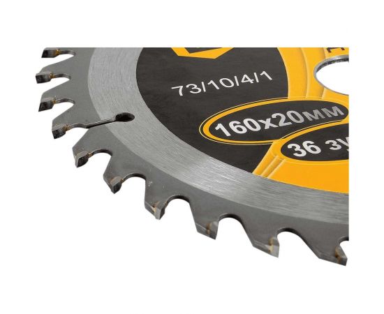 Диск пильный по дереву (160х20/16 мм; 36 зубьев) Вихрь 73/10/4/1 – изображение 7