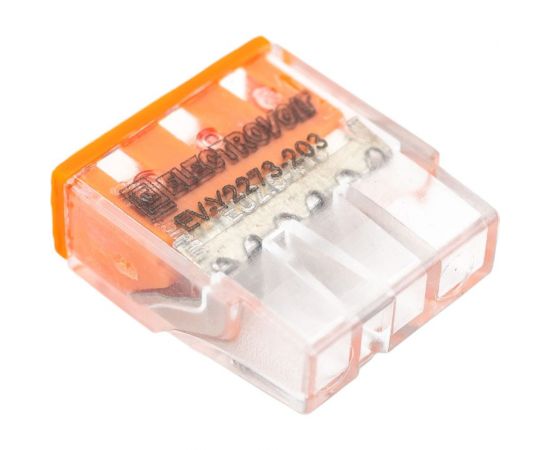 Компактная трехпроводная клемма Gigant 6 шт/уп GCT-2273-203-6 – изображение 8