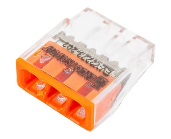 Компактная трехпроводная клемма Gigant 6 шт/уп GCT-2273-203-6 – изображение 9