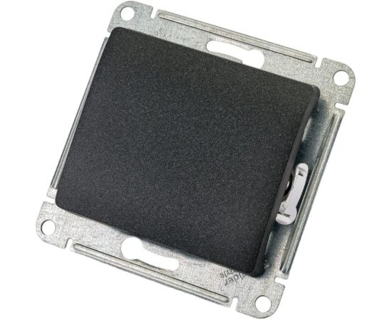 Механизм 1-клавишного перекрестного переключателя Schneider Electric Glossa 10А 7 10AX антрацит GSL000771 