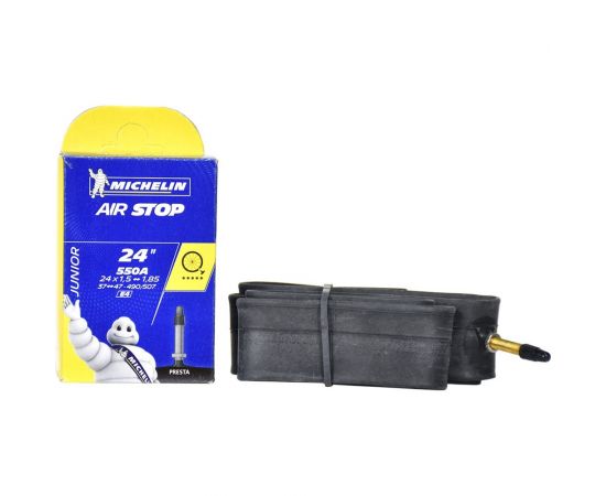 Камера MICHELIN E4 AIRSTOP 37/47x490/507 24x1.5-1.85 PR 29 мм, вентиль PRESTA 599195 HQ-0005704 