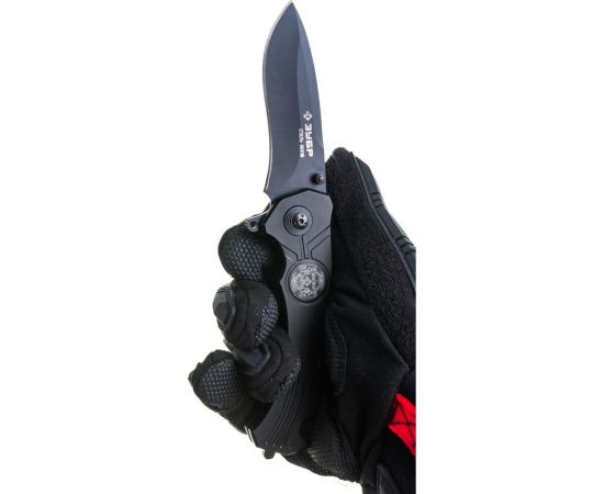 Складной нож ЗУБР ПРЕМИУМ ХРАНИТЕЛЬ 47710 – изображение 11