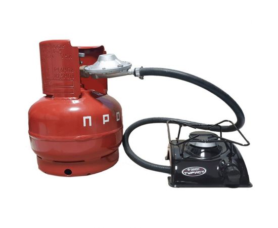 Газовая туристическая плита НЗГА ПГТ-1 Б с РДСГ 1-1.2 и ВБ-2 00000000526 – изображение 2