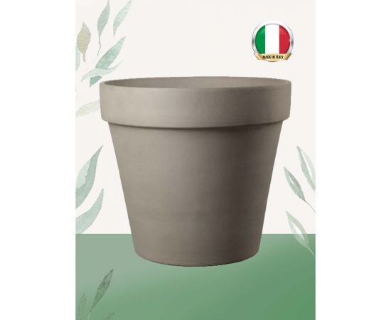 Горшок Deroma vaso диам. 17 см, темно-серый 0117CSZ – изображение 2