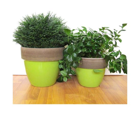 Горшок Deroma паладио зеленый, 14 см D1714V – изображение 2