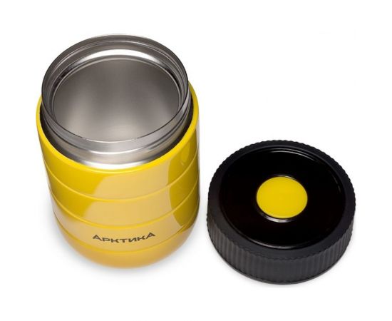 Вакуумный бытовой термос для еды Арктика 0.48 л, жёлтый 307-480-YE – изображение 2