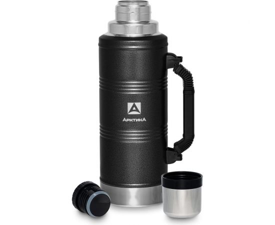 Термос Арктика Уазик 2.2 л, черный, с ручкой 106-2200Р-BK – изображение 2