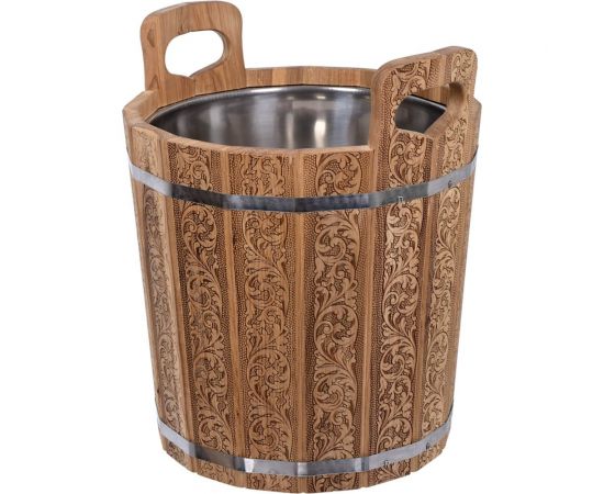 Запарник Банные штучки Цветочный орнамент 20 л 33380 – изображение 2