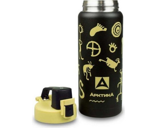 Термокружка Арктика сититерм, 0.5 л, черный вуду 702-500-BKWO – изображение 3