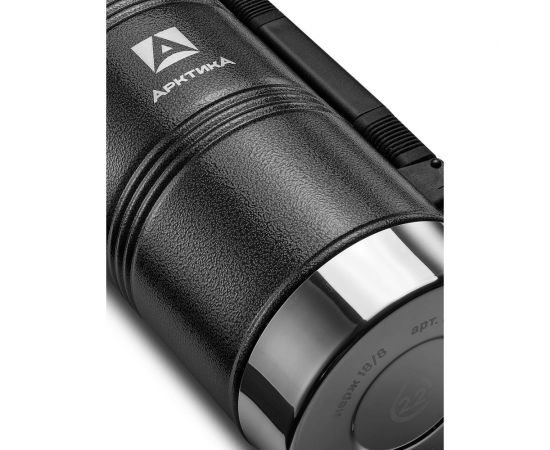 Термос Арктика Уазик 2.2 л, черный, с ручкой 106-2200Р-BK – изображение 3