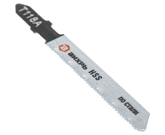 Пилки для лобзика Т118A по стали, чистый рез 76х50 мм, 2 шт. Вихрь 73/10/5/5 – изображение 5