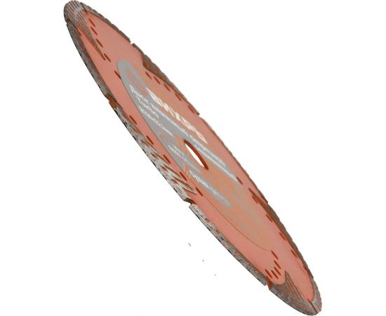 Диск алмазный отрезной турбо-сегментный (230х22.2 мм; сухая резка) Вихрь 73/10/3/22 – изображение 8