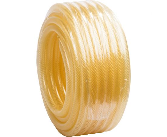 Поливочный трехслойный армированный шланг Вихрь Силикон 3/4"", 25 м, прозрачный 73/7/2/30 – изображение 9