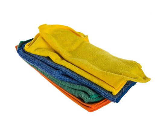 Микрофибровые универсальные салфетки 30x30см АВТОСТОП AB-3601-81 