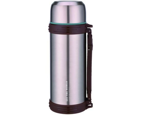 Металлический термос с широким горлом Winner 1.2л WR-8274 